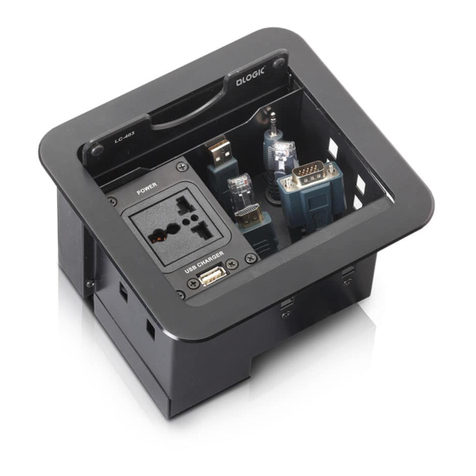 Logic CABLE CUBBY Series installation manual