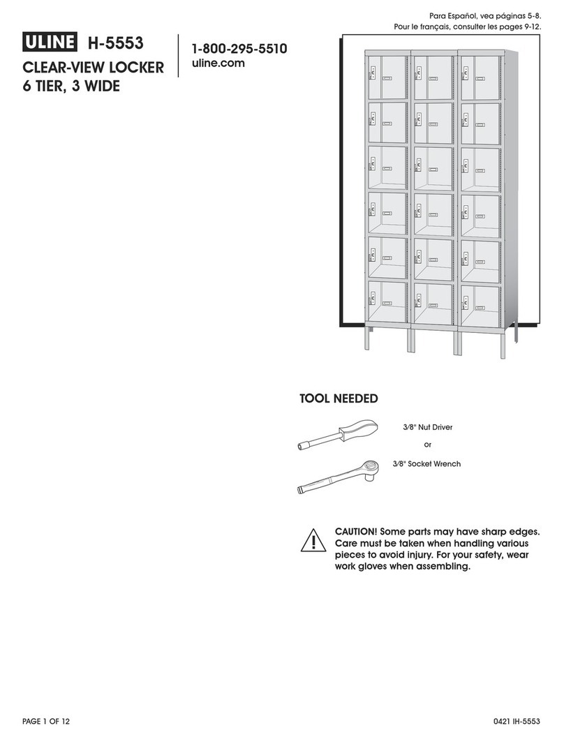 U-Line H-5553 User manual U-Line H-5553 User manual