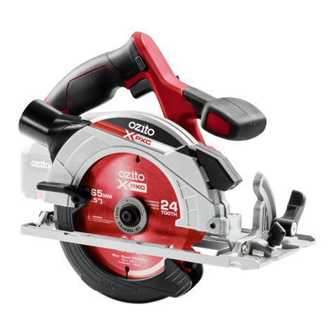 Ozito PXCSS-165 instruction manual