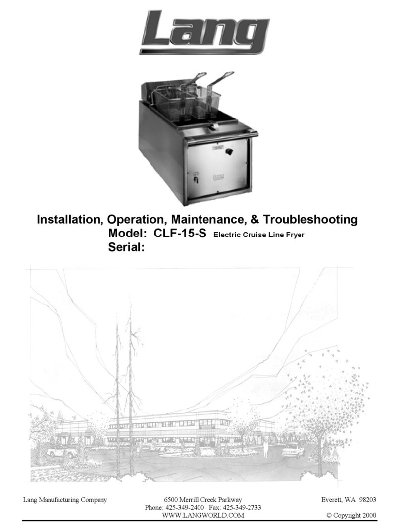 Lang CLF-15-S Operating instructions