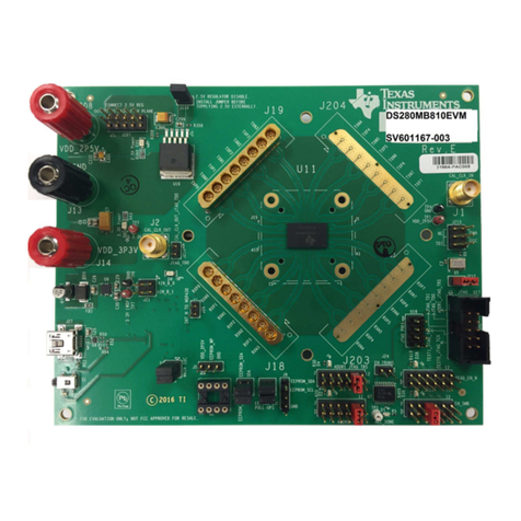 Texas Instruments DS280DF810EVM User manual
