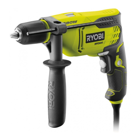Ryobi RPD680 Original instructions