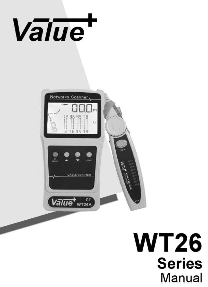 Value WT26 Series manual Value WT26 Series manual
