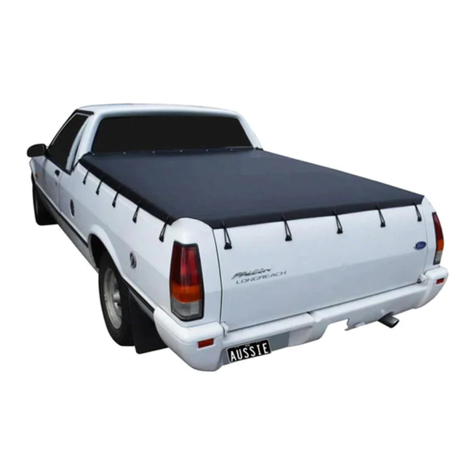 AUSSIE TONNEAU ATB01002 FITTING INSTRUCTION