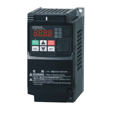 Hitachi WJ200-004MF manual