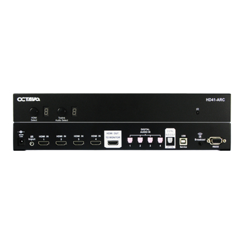 Octava PRO HD Series User manual