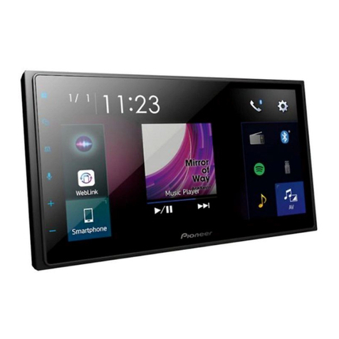 Pioneer DMH-Z5350TV quick start guide
