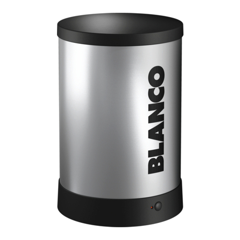 Blanco 4L EU Operating and installation instructions