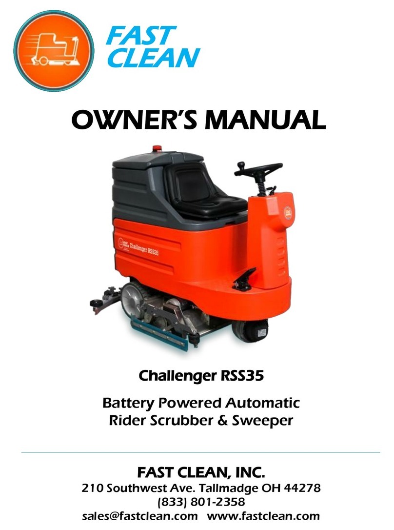 FAST CLEAN Challenger RSS35 User manual