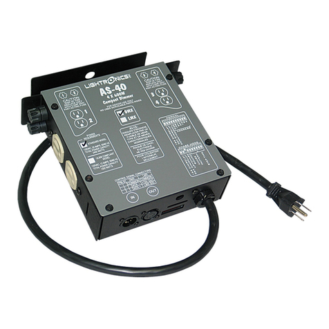 Lightronics AS40D User manual