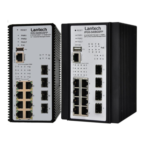 Lantech IPGS-5 Series user manual