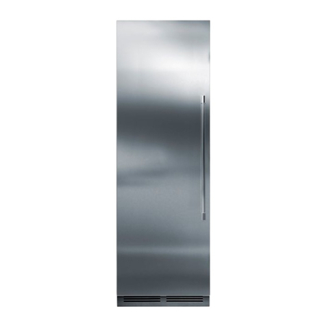 Perlick CR Series User manual