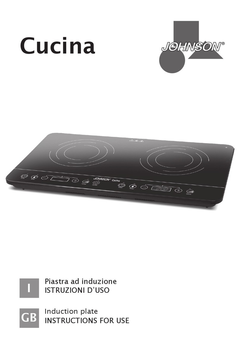 Johnson Cucina User manual