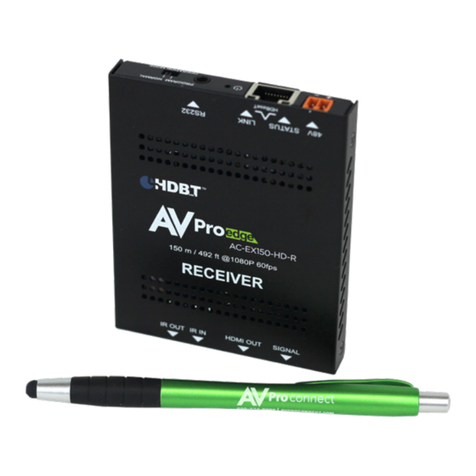 ProEdge AC-EX150-HD-C9R User manual