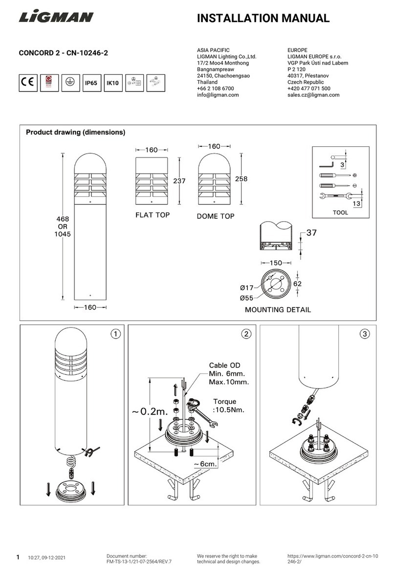LIGMAN CONCORD 2 User manual