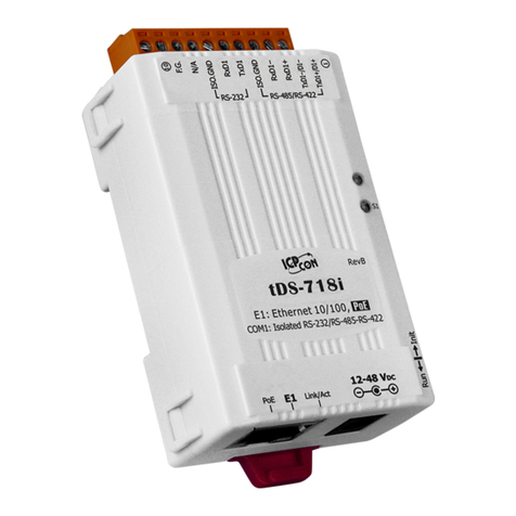 ICP DAS USA tDS-718i-D user manual