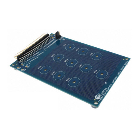 Cypress Semiconductor CapSense CY3280-BSM Universal quick start