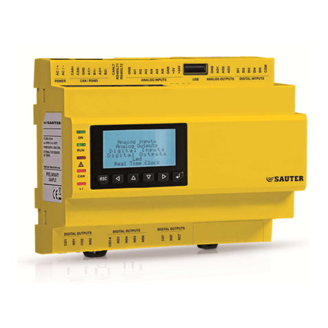 sauter RDB900F901 User manual