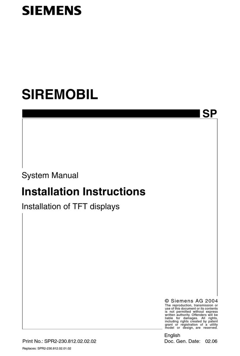 Siemens SIREMOBIL User manual