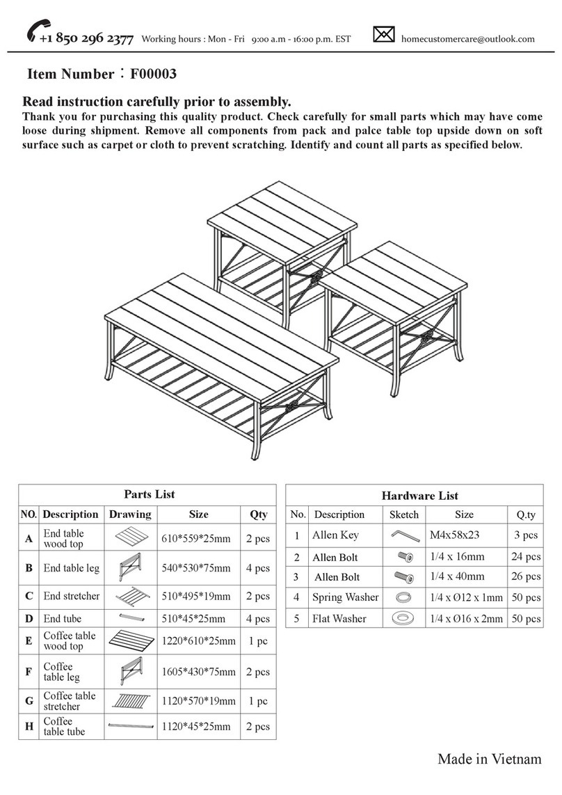 LOWE'S F00003 manual