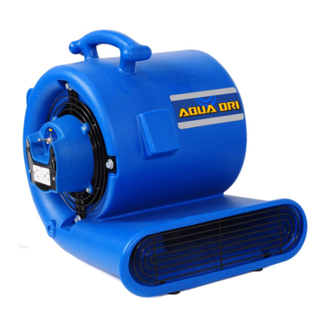 Michco EDIC AQUA-DRI 3007ADN Owner's manual and parts list