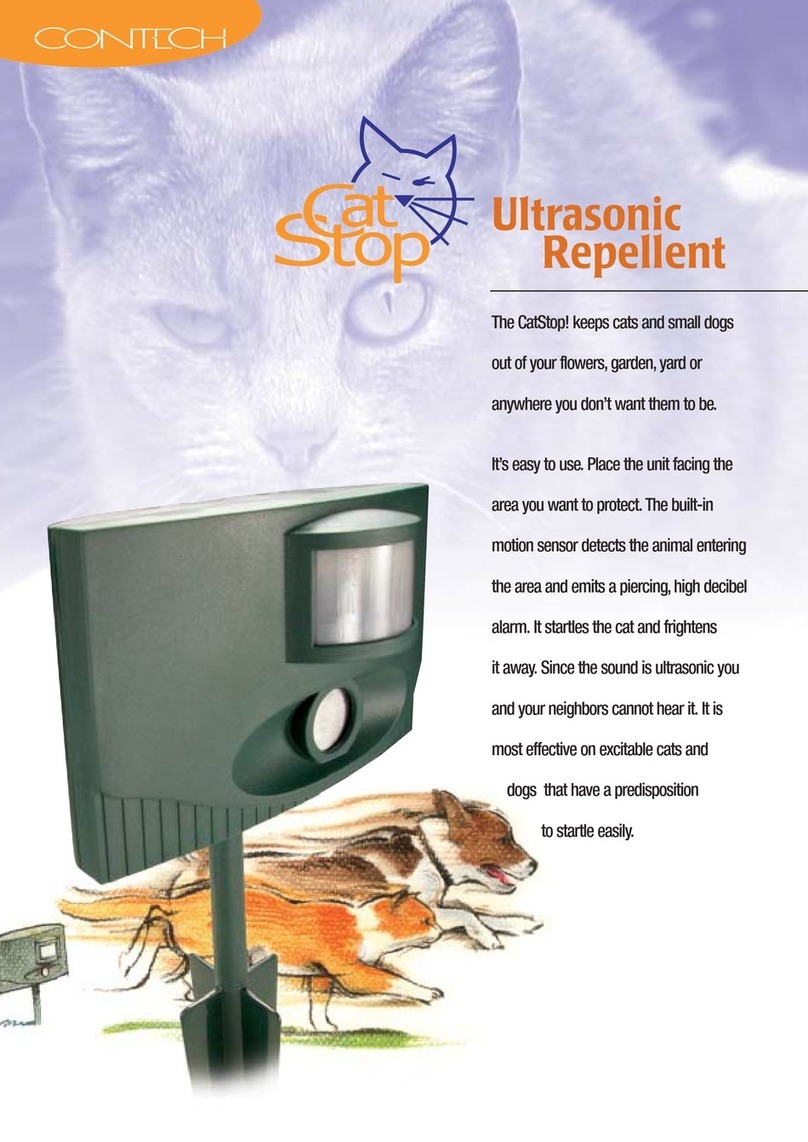 Contech Ultrasonic Repellent User manual
