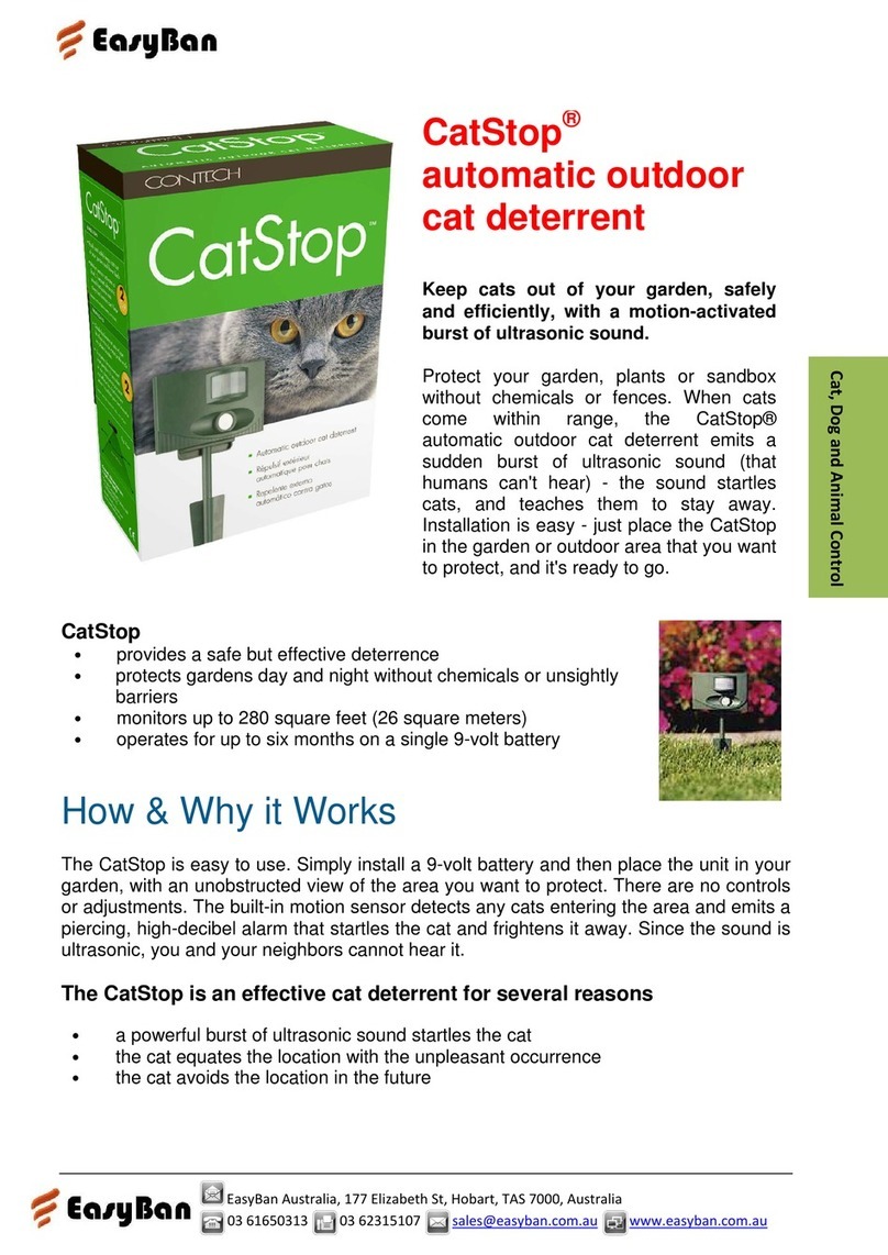 Contech CatStop User manual