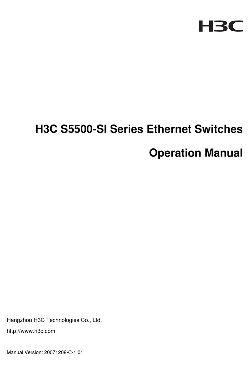 H3C S5500-SI Series User manual