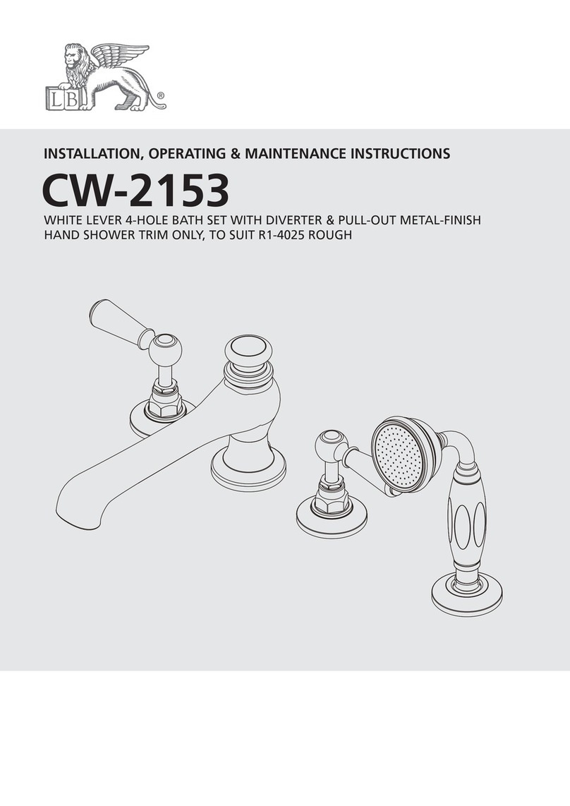 Lefroy Brooks CW-2153 Installation, operating, & maintenance instructions Lefroy Brooks CW-2153 Installation, operating, & maintenance instructions