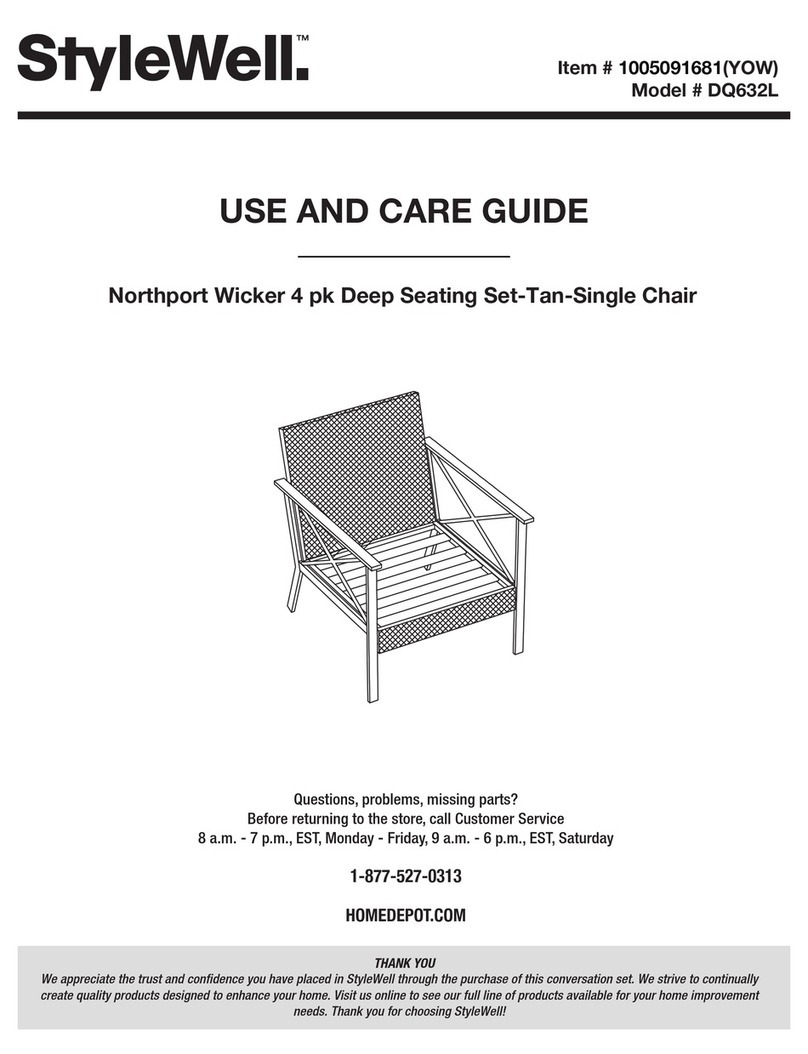 HOMEDEPOT StyleWell DQ632L User manual HOMEDEPOT StyleWell DQ632L User manual