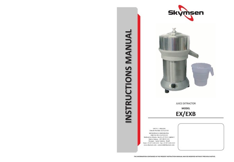 Skymsen EX instruction manual