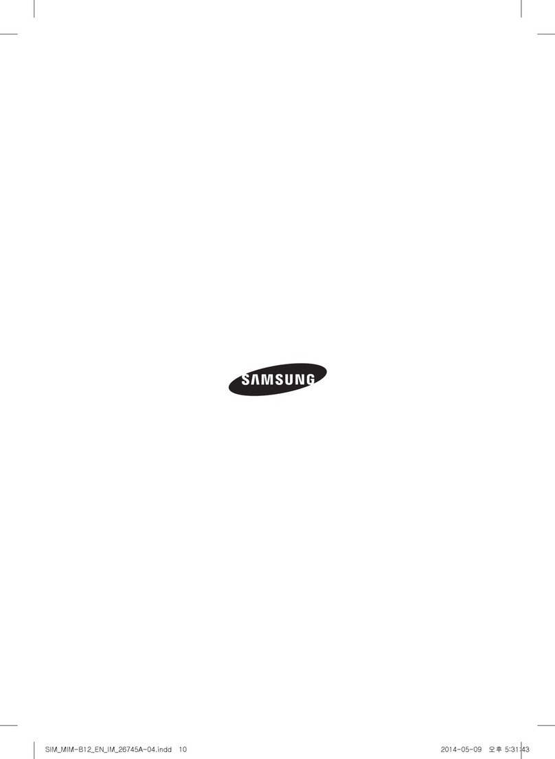 Samsung MIM-B12 User manual