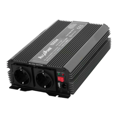 AlcaPower IRS1000-12 User manual