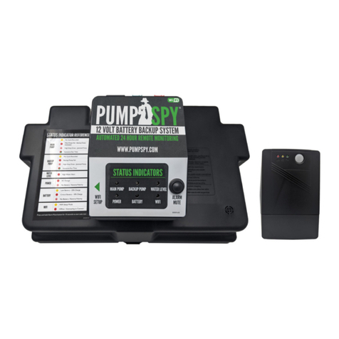 PumpSpy PS2000UG Installation and operating instructions