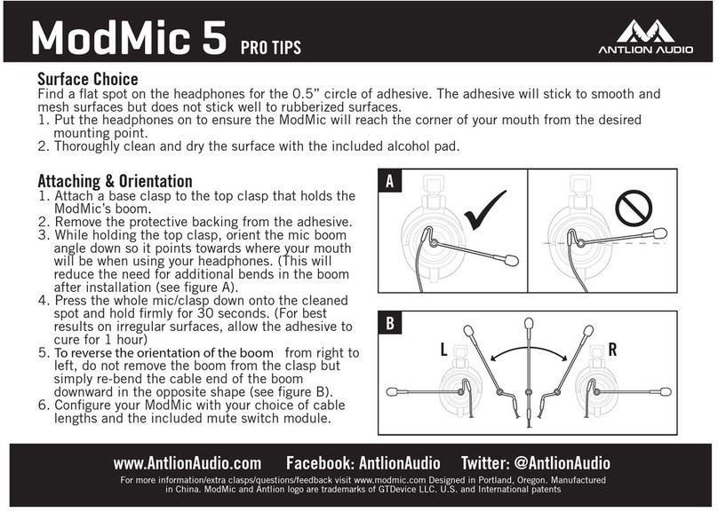 Antlion Audio ModMic 5 Tips