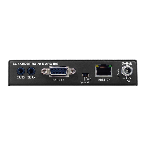 Elan ELAN EL-4KHDBT-RX-70-E-ARC-IRS user manual