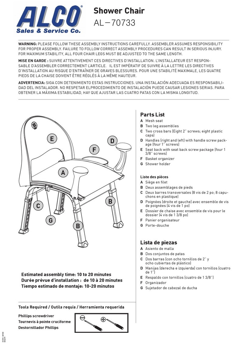 ALCO AL-70733 quick start guide