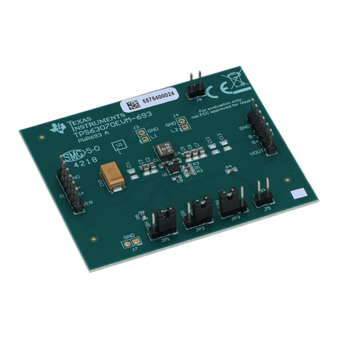 Texas Instruments TPS63070EVM-693 User manual