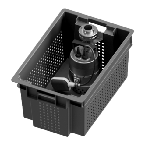 SFA SANISUB Operating & installation manual