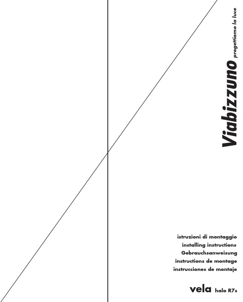 Viabizzuno F6.100.01 Instruction Manual