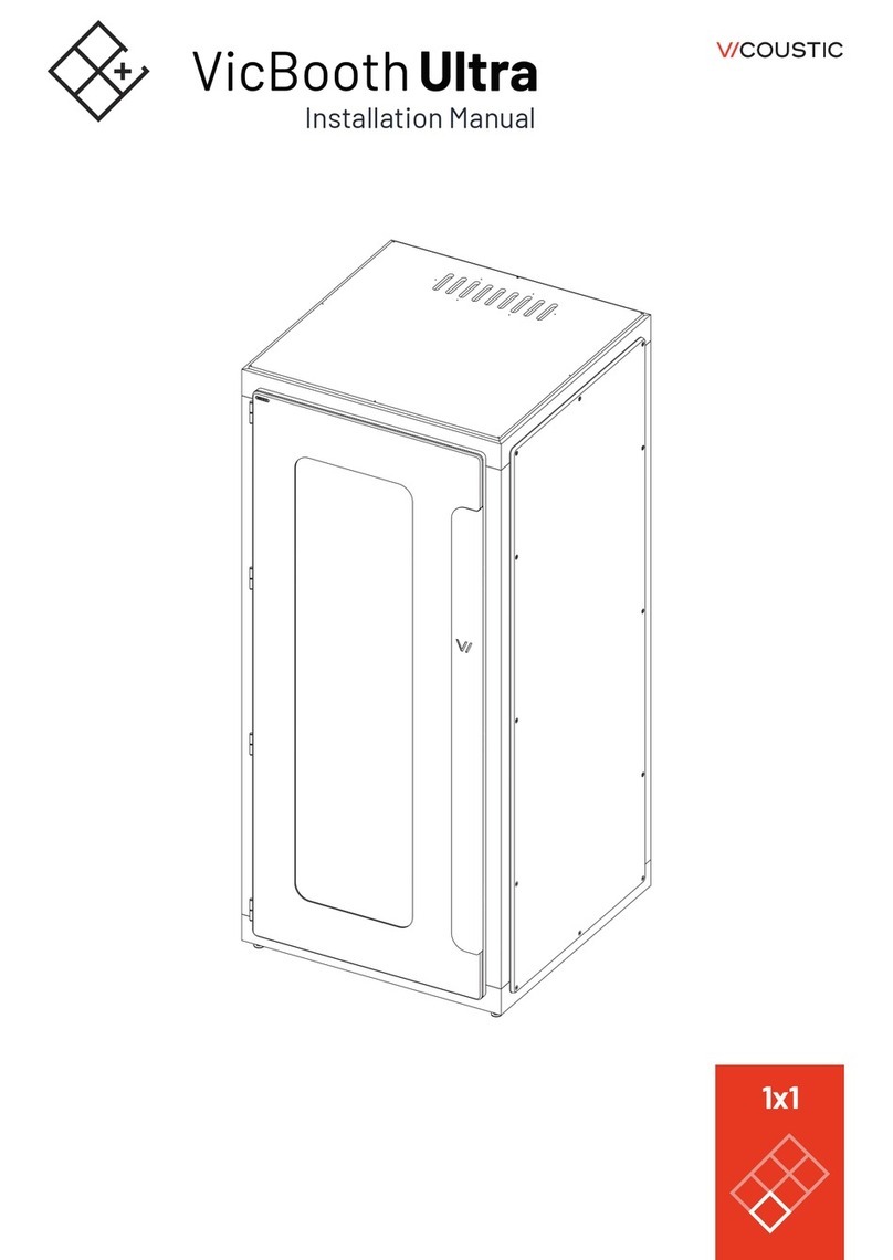 Vicoustic VicBooth Ultra installation manual