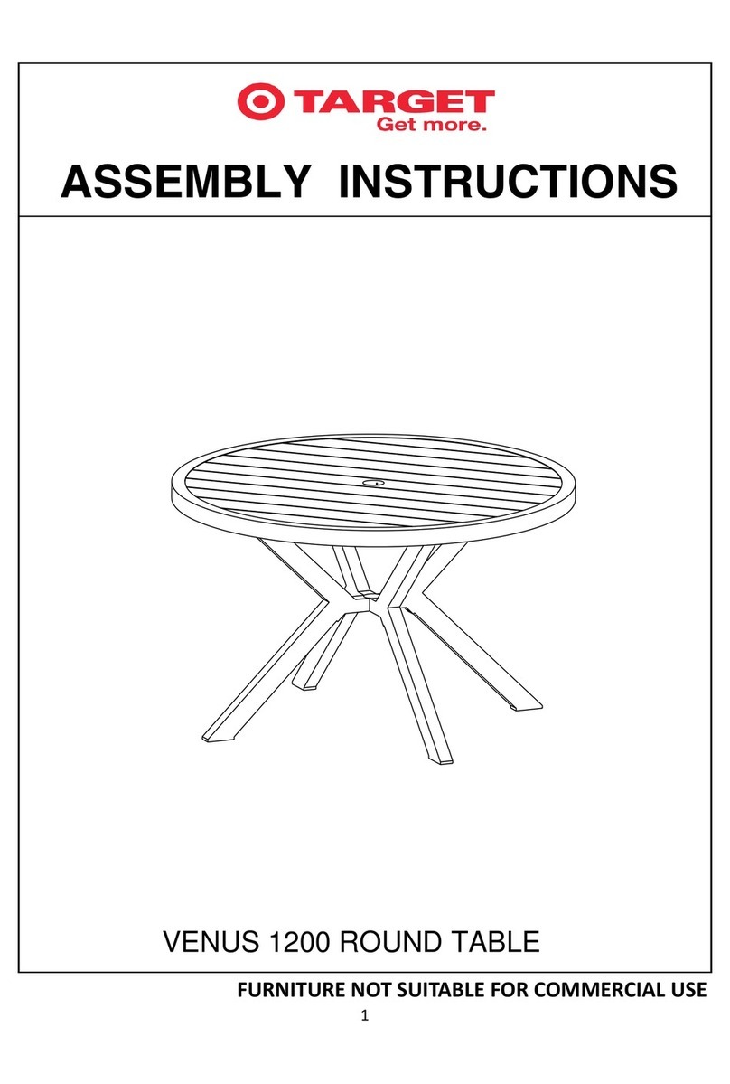 Target VENUS 1200 Assembly instructions