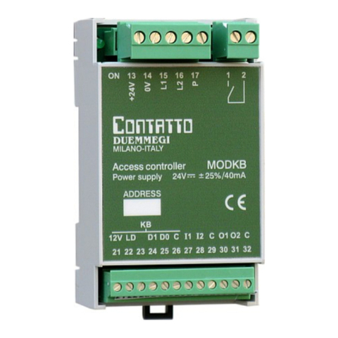 Duemmegi Contatto ModKB User manual