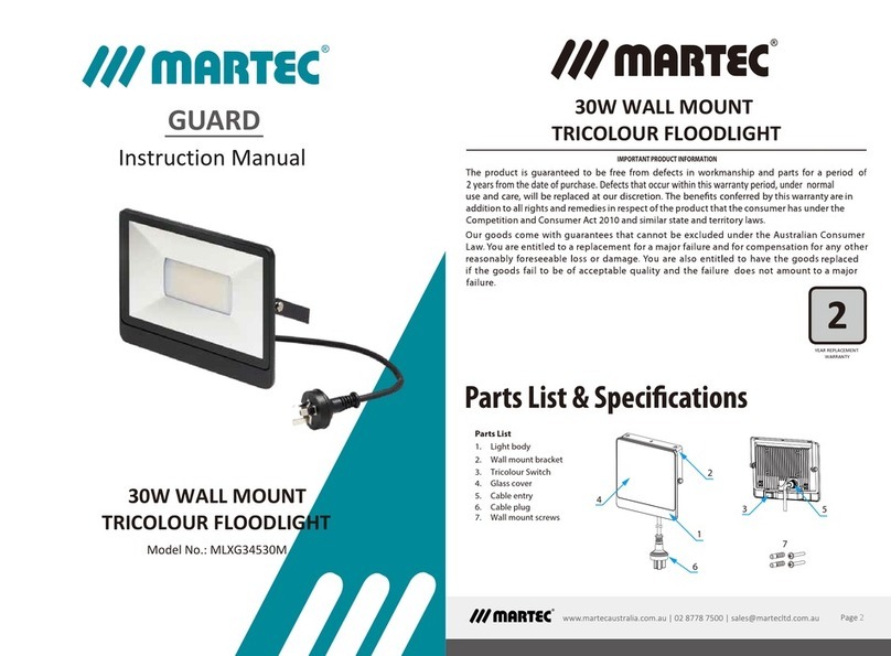Martec MLXG34530M User manual