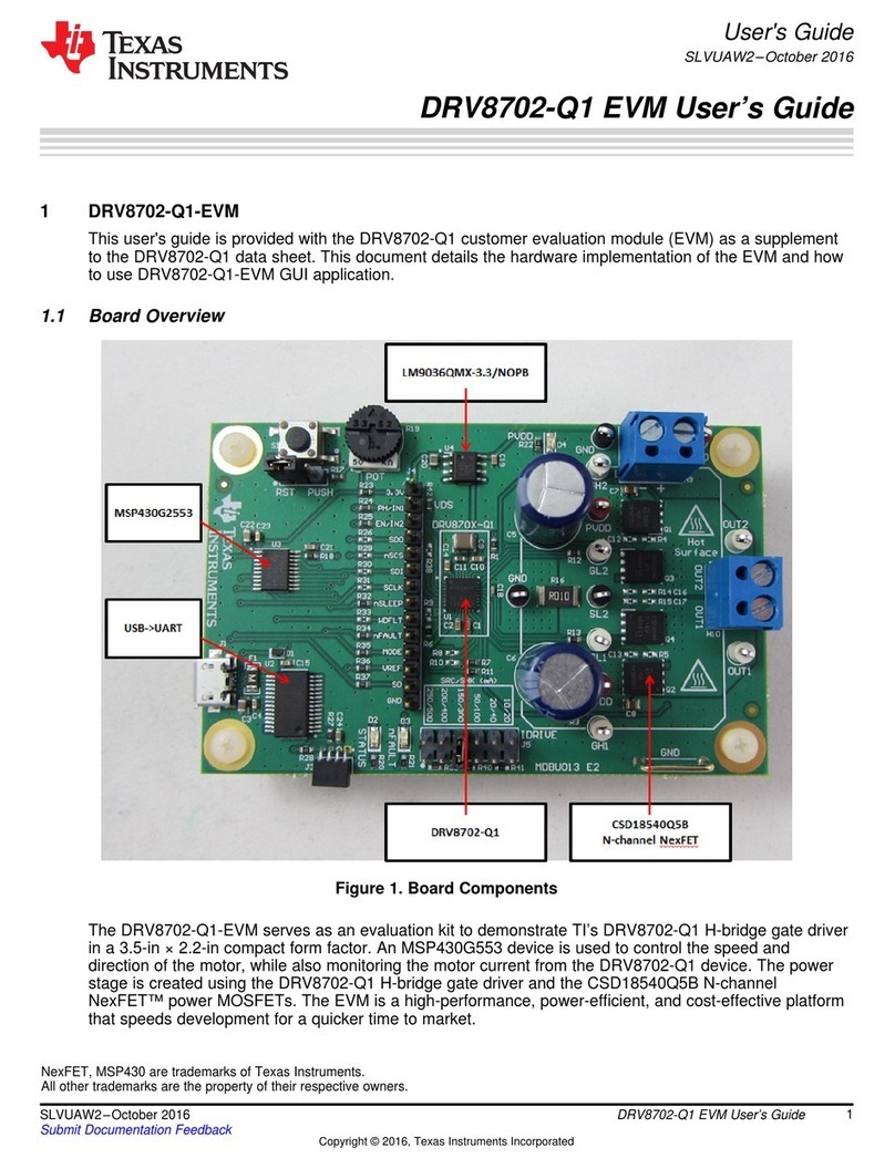 Texas Instruments DRV8702-Q1 User manual