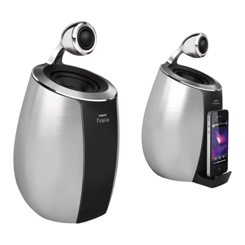 Philips Fidelio DS6600 User manual