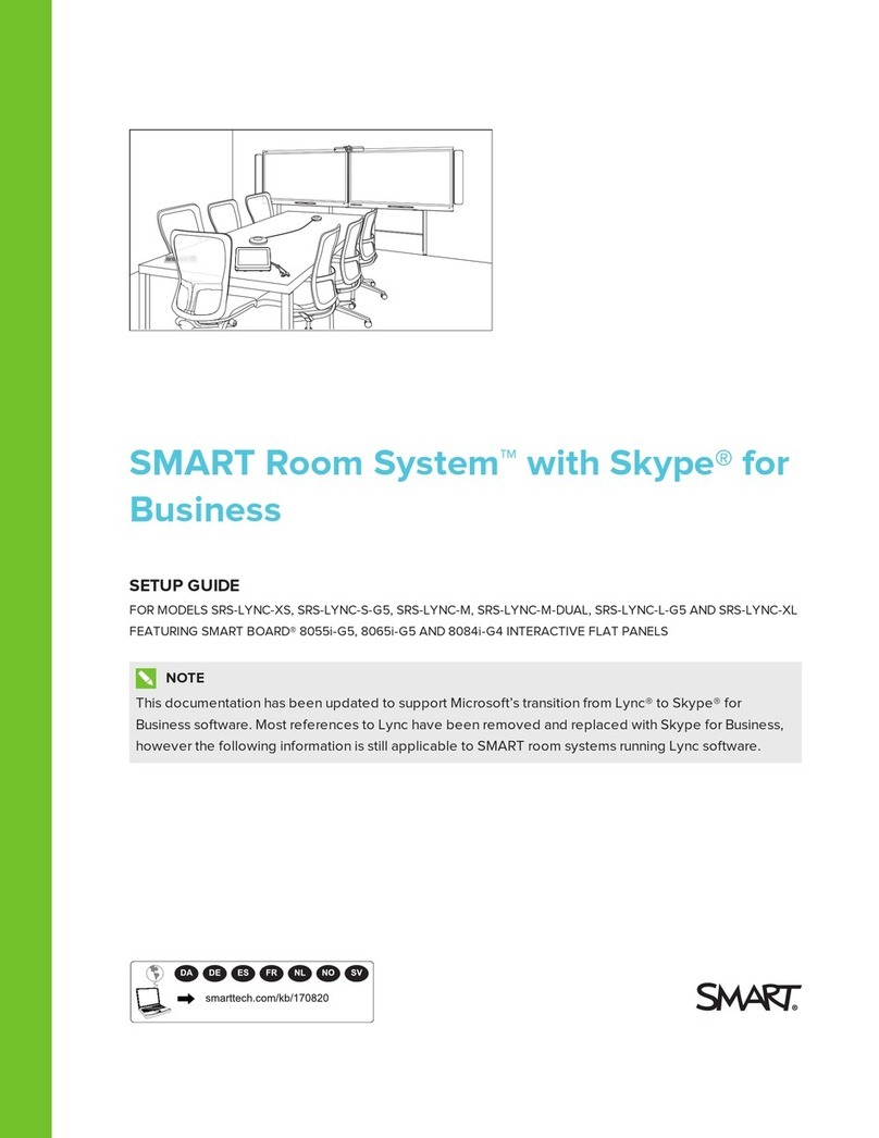 Smarttech SMART Room System SRS-LYNC-XS User manual