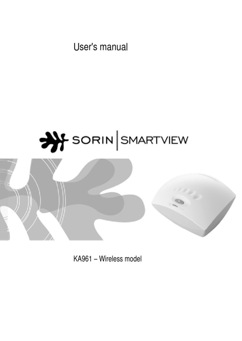 sorin SMARTVIEW KA961 User manual