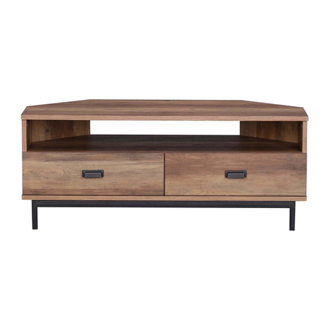 Dunelm Fulton Corner TV Unit User manual Dunelm Fulton Corner TV Unit User manual