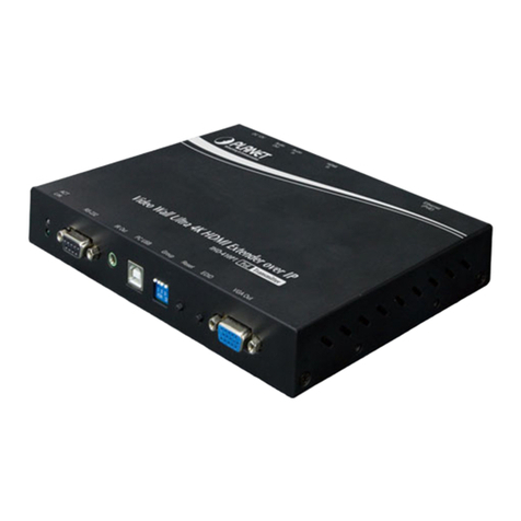 Planet Networking & Communication IHD-410PT manual